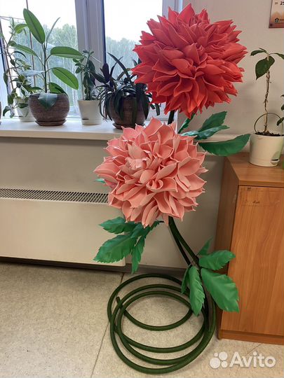 Розы из изолона