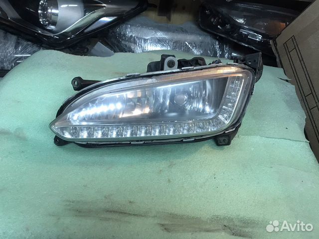 Птф фара левая Hyundai Santa Fe 3 DM LED