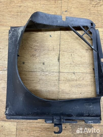 Воздуховод интеркулера touareg 7L