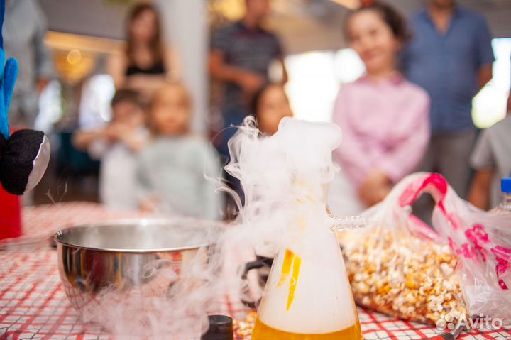 Научное крио химическое шоу от аниматора