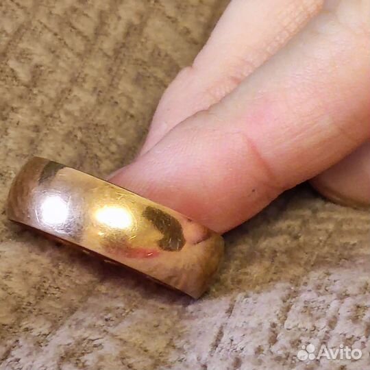 Золотое кольцо СССР Обручальное