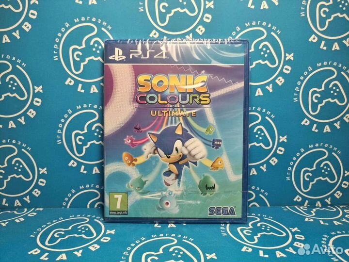 Sonic Colours Ultimate PS4 новый