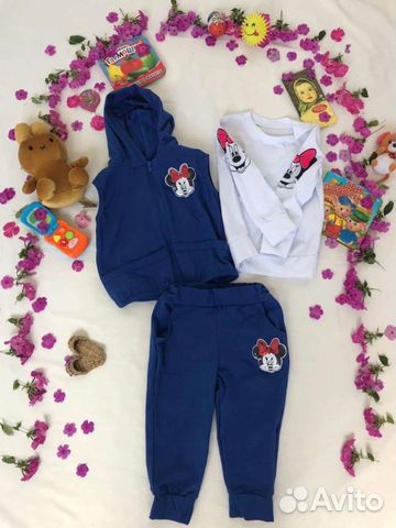 Костюм для девочки на 2 года и 7 лет