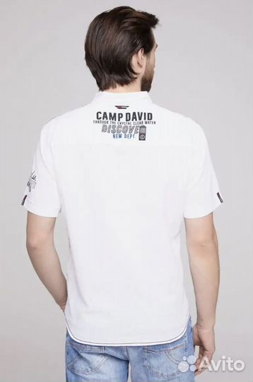 Рубашка camp david XXL, 3XL
