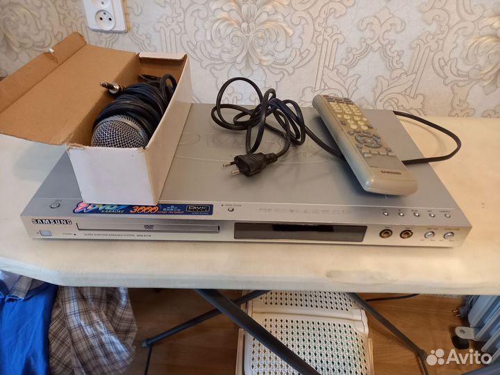 Dvd плеер с караоке samsung