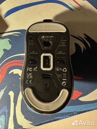 Мышка attack shark x3