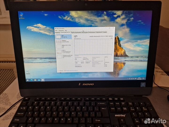Моноблок Lenovo s200z на ssd