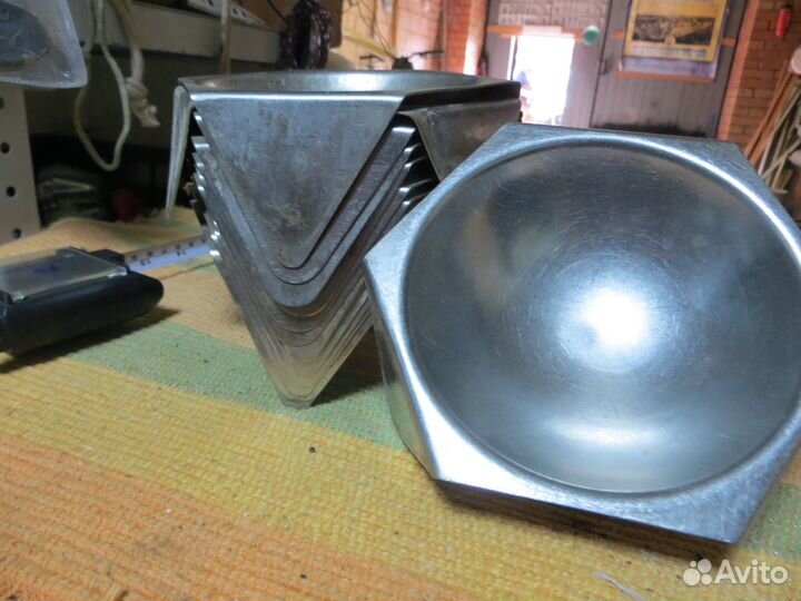 Креманки для мороженого СССР нержавейка