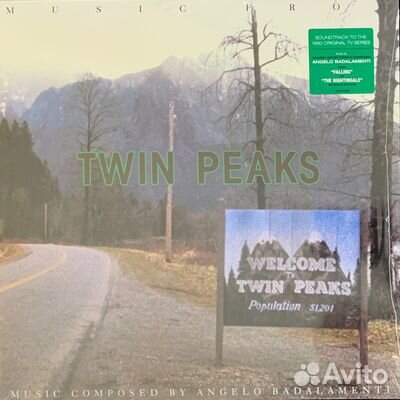 Angelo Badalamenti - Music From Twin Peaks, 1xLP