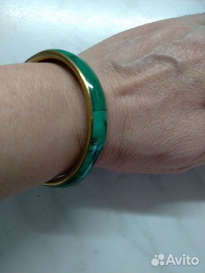 Браслет из малахита
