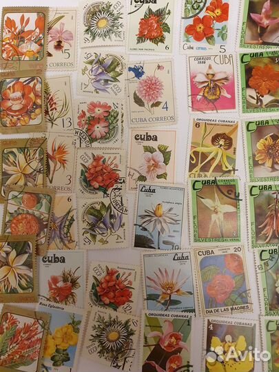 Марки Куба, Польша, Чехословакия, Болгария,сср