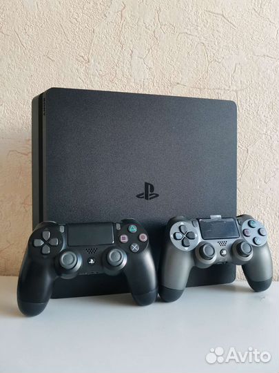 Sony Ps4 1tb 2208В 50+ игр + 2 Джойстика