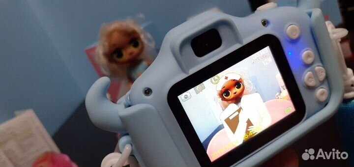 Детский фотоаппарат с 2 камерами Full HD Фото 20Мп