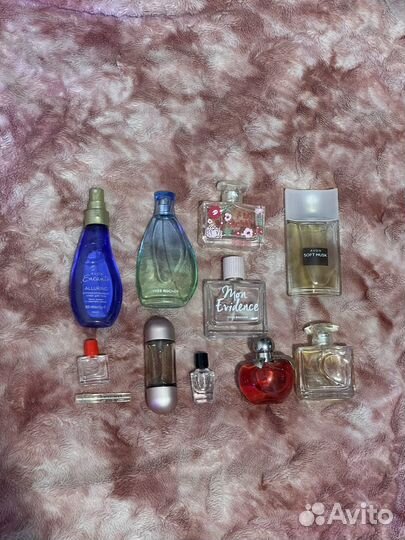 Остатки духов + маска для лица новая