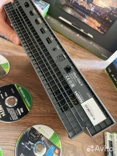 Xbox One X+1000Gb+17Игр+Подписка+1 Орг.Беспр.Гейпа