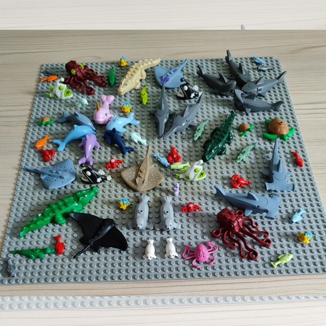Lego фигурки животных