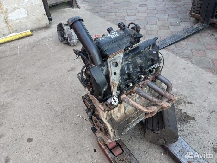 Двигатель бензин w168 A-class 166.960 03.1999