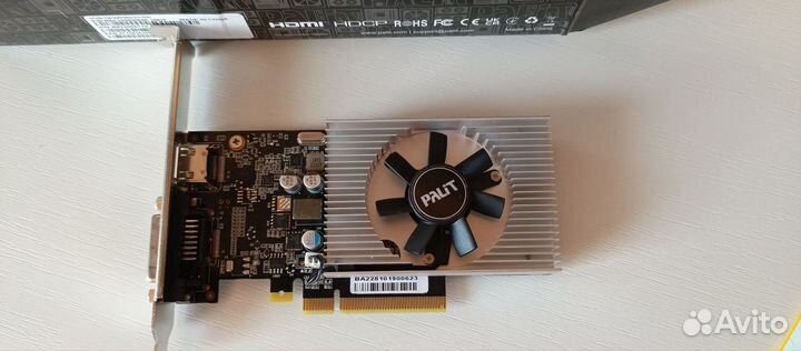 Видеокарта Palit GeForce GT 1030. 2 Гб