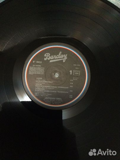 Jacques Brel-Brel,1977,Lp,France,ex