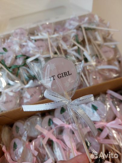 Брендированные леденцы / с картинкой