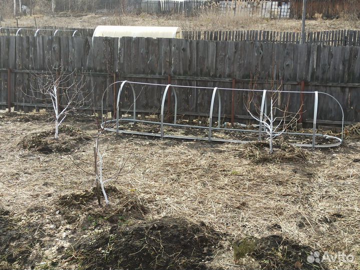 Новый Парник Агрощит стальной каркас и тент