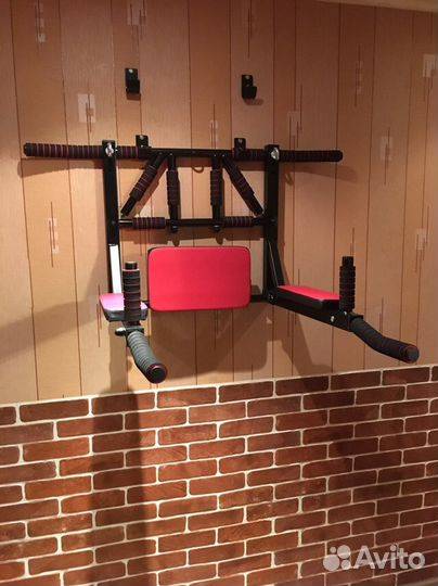 Турник с брусьями мультихват