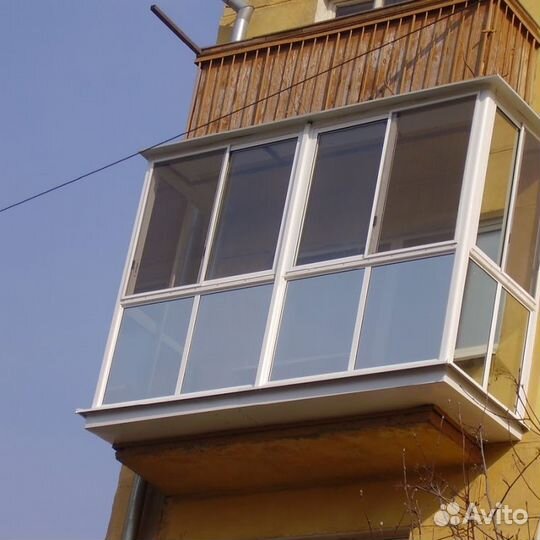 Остекление балконов и лоджий в рассрочку N4804