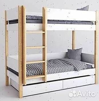 Двухъярусная детская кровать джой