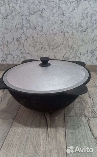 Чугунный казан 10 лит