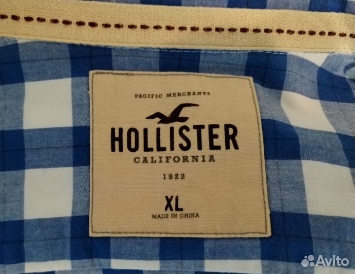 Рубашка мужская hollister