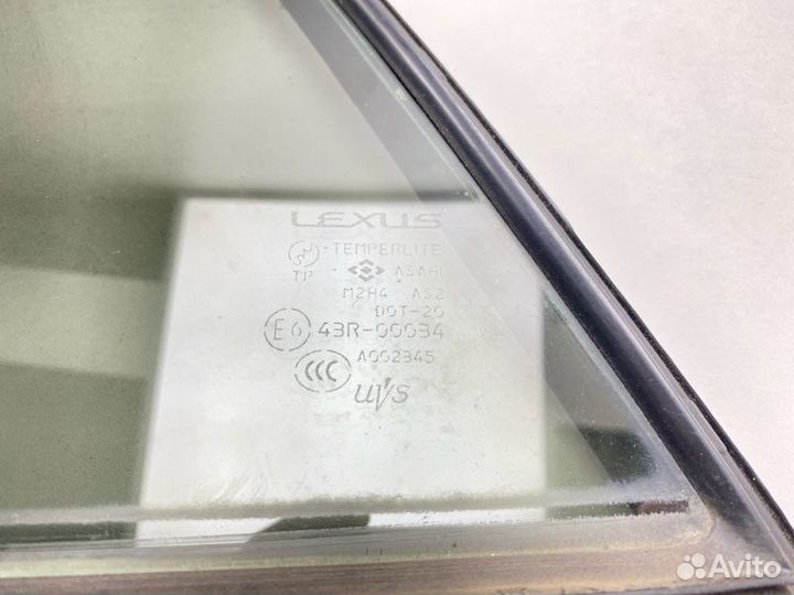 Форточка задняя левая Lexus Rx300 MCU35L 1mzfe