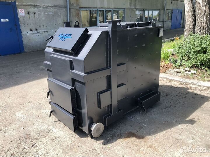 Твердотопливный котёл длительного горения