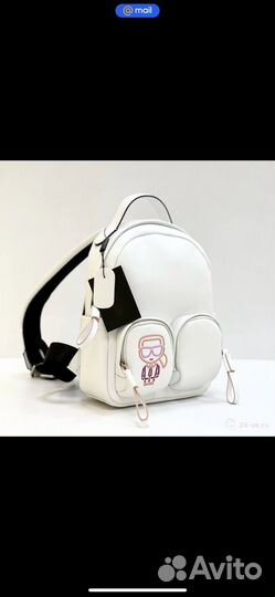 Karl кожаный рюкзак