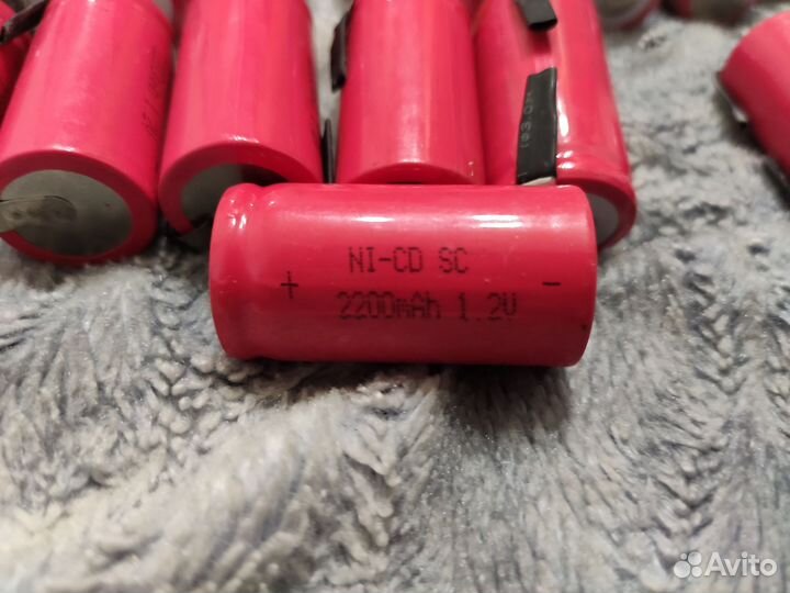 Аккумуляторы SC 1.2v 2200 мАч NI-CD