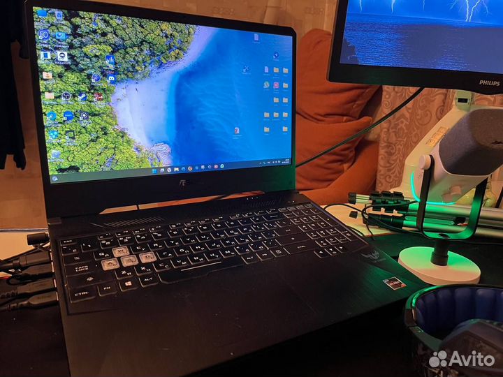 Игровой ноутбук Asus tuf с Ryzen 7