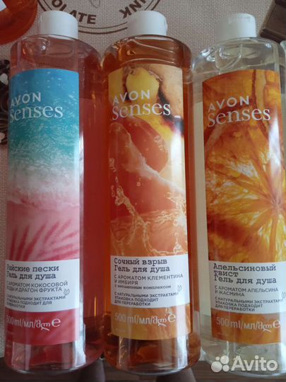 Пена и гель для душа