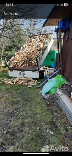 Дрова из березы, колотые, сухие. Житково. Доставка