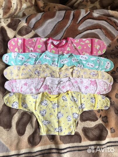 Распашонки для новорожденных