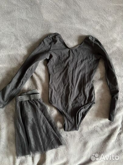 Купальник для танцев с юбочкой