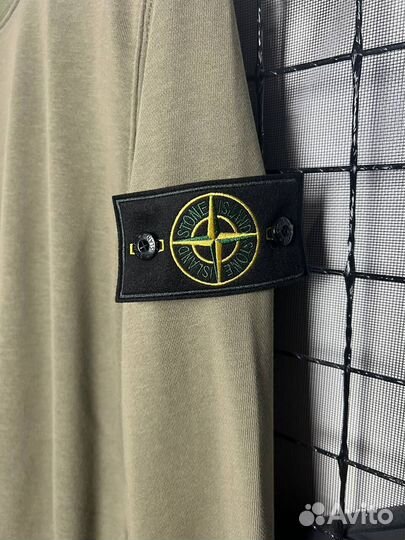 Свитшоты Stone island (черный, хаки, белый)