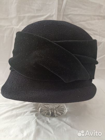 Шляпа женская черная