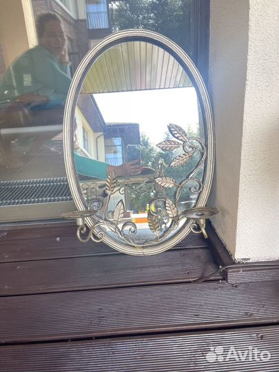 Зеркало кованое