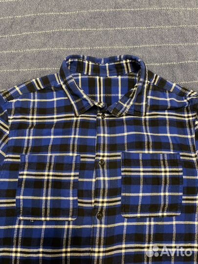 Рубашка в клетку h&m