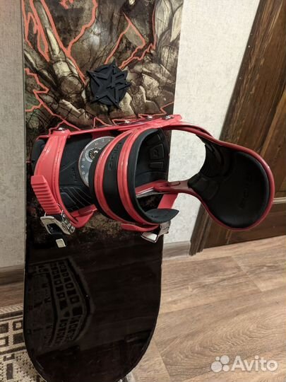 Сноуборд K2 Fuse 155 с креплениями Ride