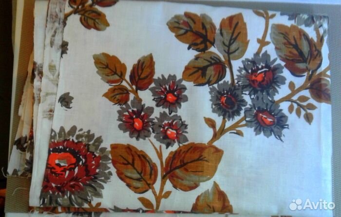 Ткань лен портьерная