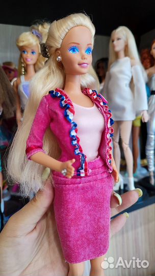 Барби Sweet roses Barbie,редкая, 1989