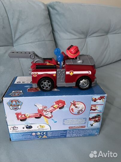 Машина пожарная щенячий патруль