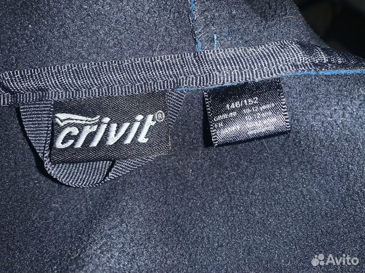 Куртка ветровка softshell для мальчика crivit