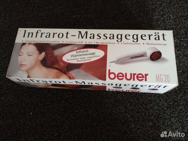 Новый массажёр Beurer для спины инфракрасная лампа