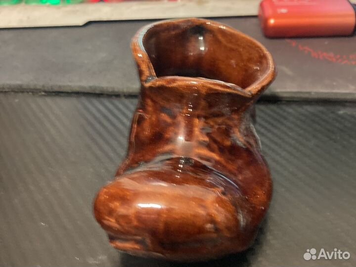 Сапог керамиеский пепельница СССР